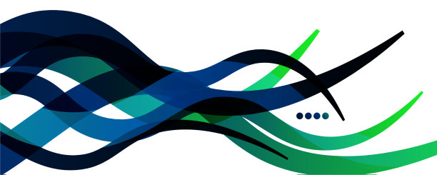 抽象背景-透明重叠波浪图片下载