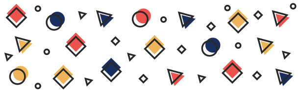 抽象背景与不同的几何图片下载