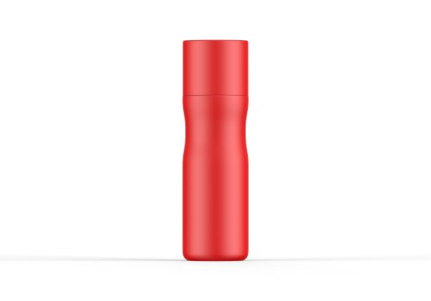 除臭剂喷雾罐模型，气溶胶罐孤立的白色背景，3d插图图片下载