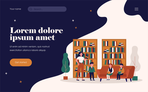 学生们在图书馆看书图片下载