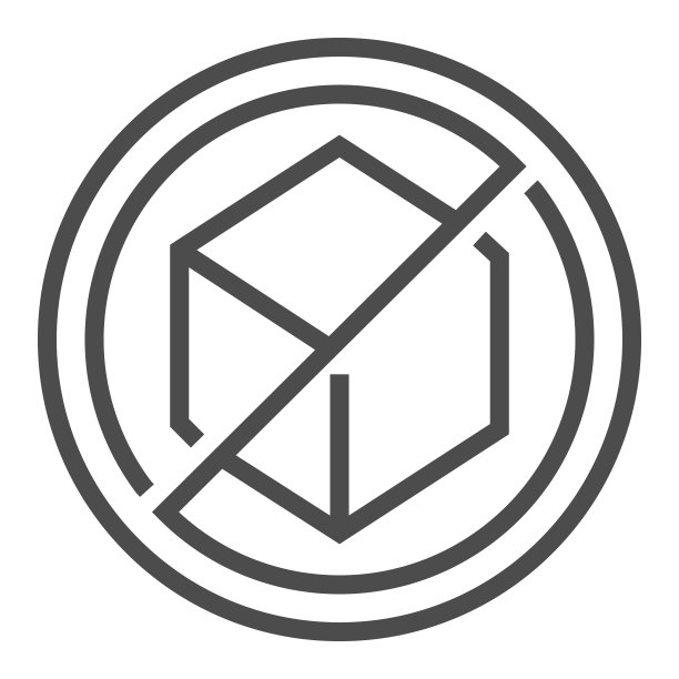 无糖方块线条矢量图标图片下载
