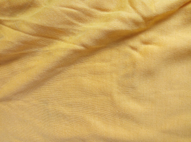 棉织物表面黄色纹理图片下载