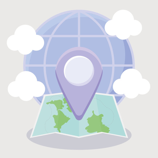 漂亮的位置卡图片下载