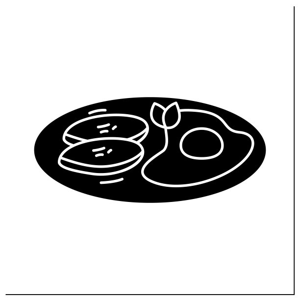 非洲-加勒比食物符号图标图片下载