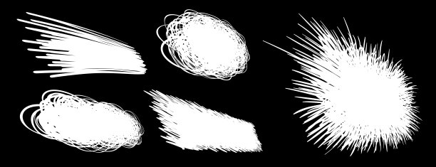 白色手绘潦草铅笔形状。销售旗帜。画素描。画笔描边污渍。向量的设计元素。图片下载