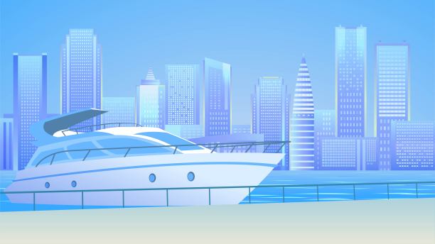 城市游艇图片下载