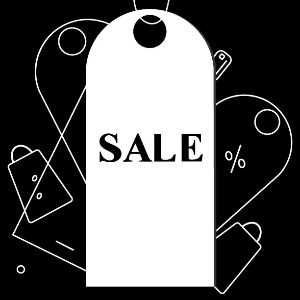 有折扣的横幅。“黑色星期五”。向量插图与黑色背景与设计元素购买图片下载