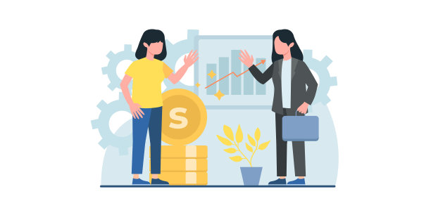 业务人员工作平面插图。可用于网上购物，数字营销，团队合作，商业策略和分析的网页设计模板。用于网站和移动网站开发的现代矢量插图概念图片下载