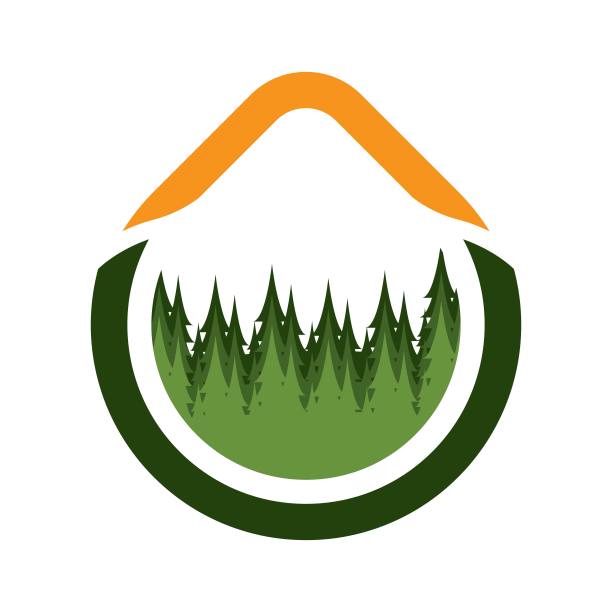 树叶矢量标志图片下载