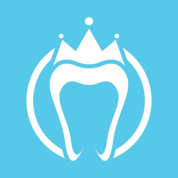 牙科标志矢量图标图片下载