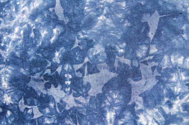 走近蜡染纺织品。图片下载