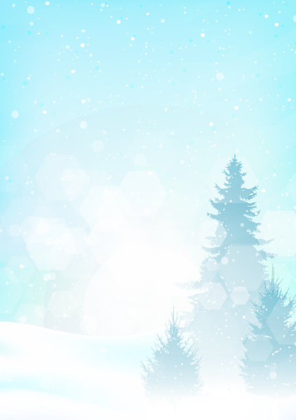 冬天的风景。山上的雪。发现、探索、观察自然的旅游理念。徒步旅游。冒险。极简多边形平面设计图形海报。现代插图图片下载