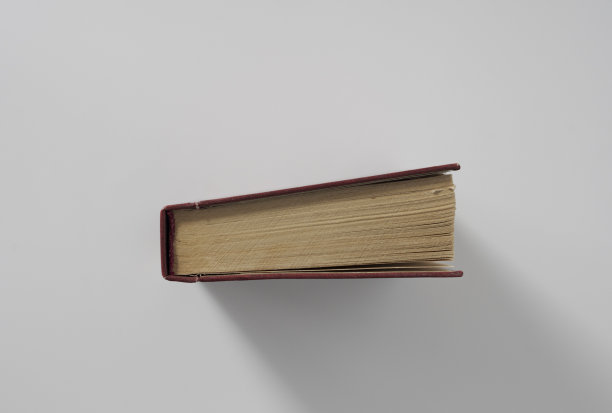 装订一本旧书，侧视图图片下载