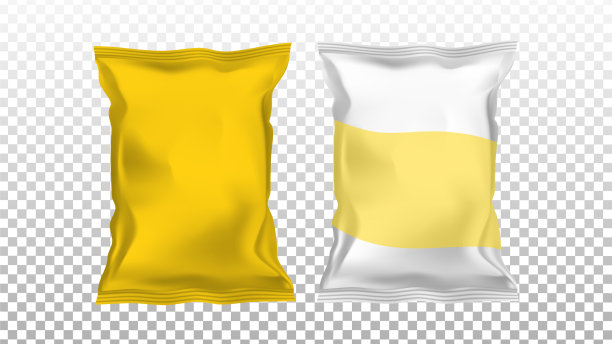 薯片空白铝箔包装袋套装图片下载