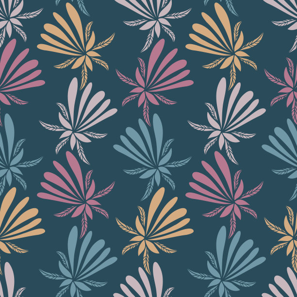 花木花木无缝设计图案图片下载