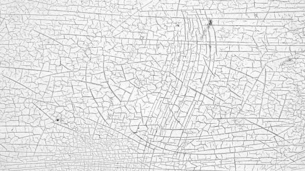 裂纹纹理，旧垃圾白色油漆钢，抽象背景。图片下载