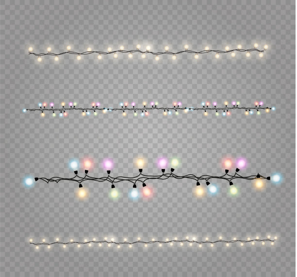 发光的灯，花环装饰led霓虹灯图片下载