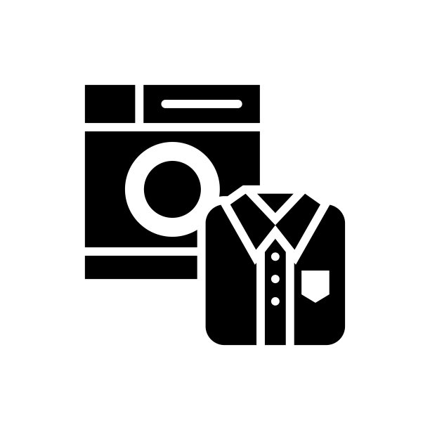 干净的衣服矢量固体图标风格插图。EPS 10个文件图片下载