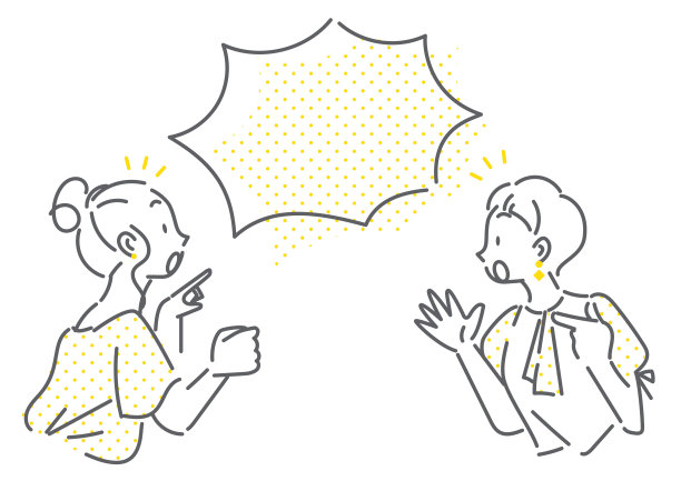 两个女人在说话，很惊讶图片下载