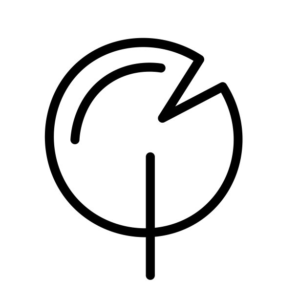 黑白模板树图标。矢量符号符号孤立在白色背景上。树的平线图标设置。植物,景观设计。企业理念的概念图片下载