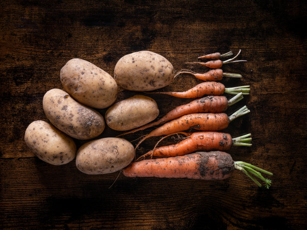 小胡萝卜和土豆图片下载