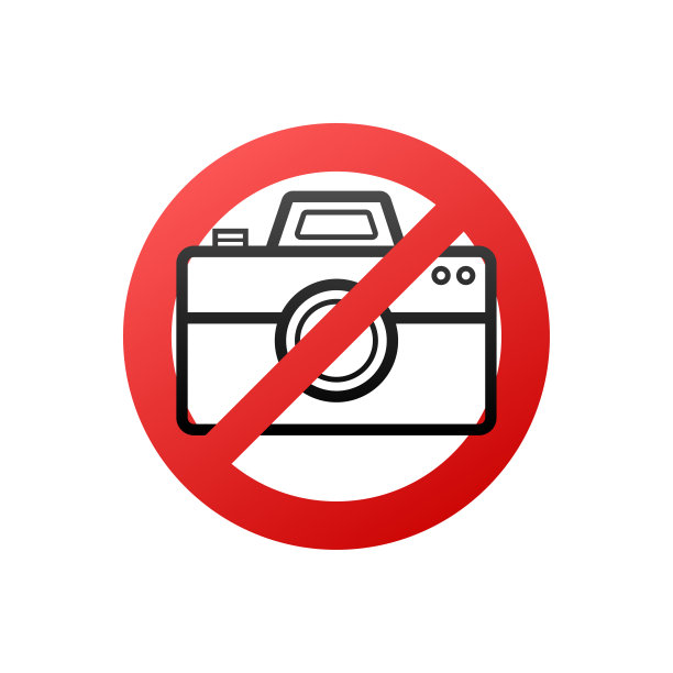 没有照片，任何用途的伟大设计。相机图标。警告图标。矢量插图。图片下载
