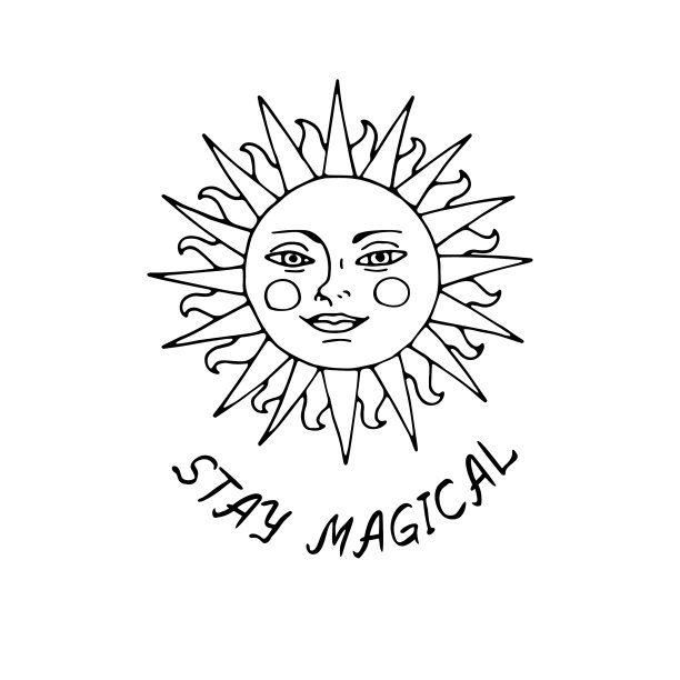 复古神秘的金色阳光图片下载