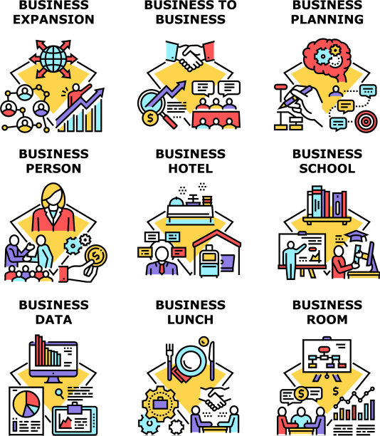 商学院设置图标图片下载