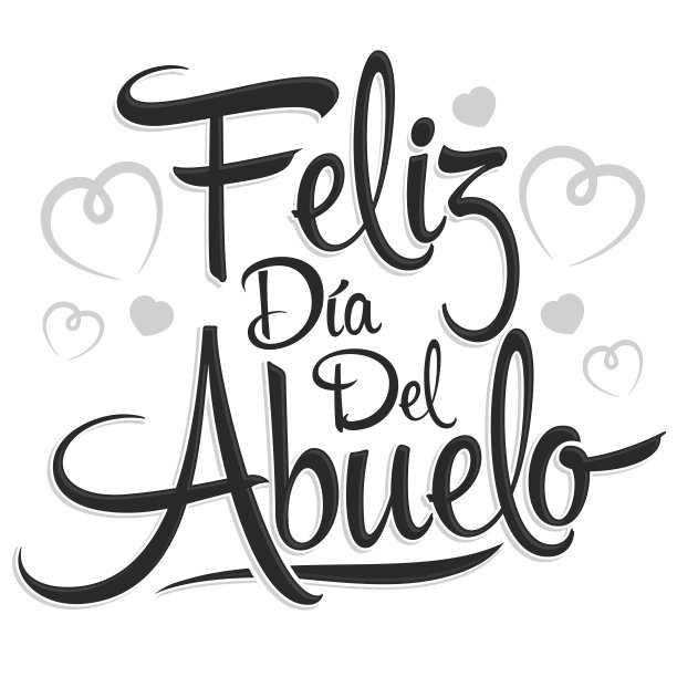 爷爷节快乐西班牙语图片下载