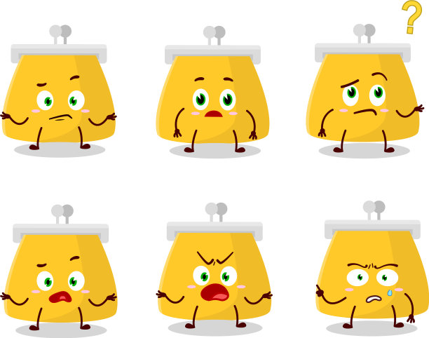 卡通人物硬币钱包里装着什么图片下载