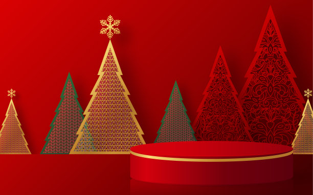 011年圣诞讲台图片下载