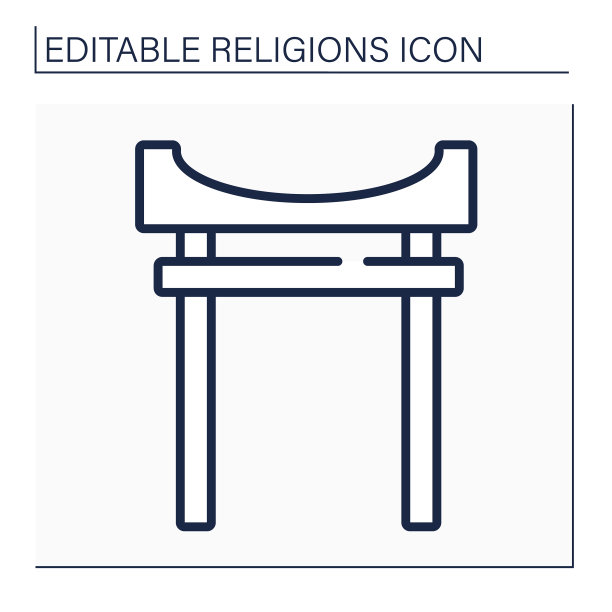 神道教行图标图片下载