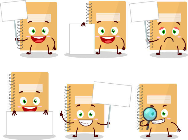 布朗螺旋笔记本卡通人物带来图片下载