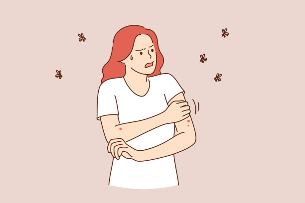 过敏反应皮肤概念图片下载