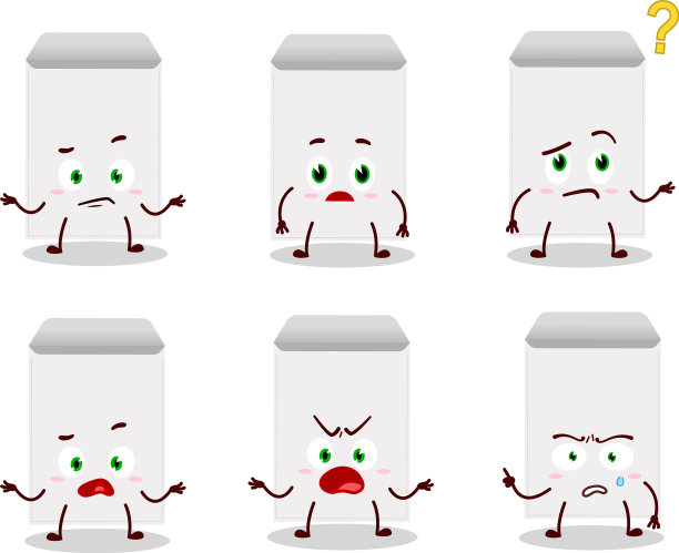 卡通人物白色信封里装着什么图片下载