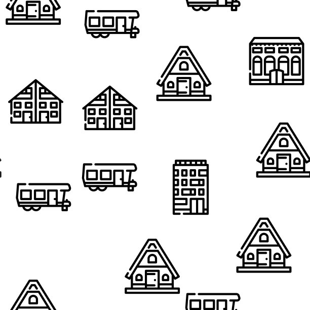 房产无缝格局图片下载