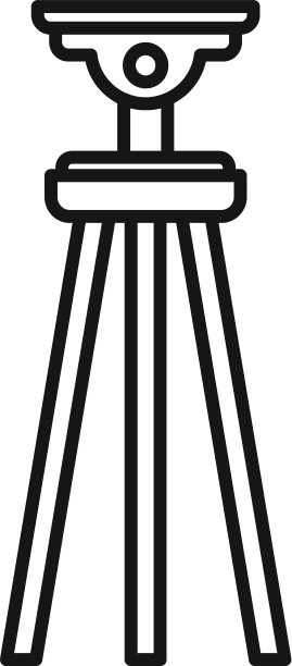 碳三脚架图标轮廓智能手机图片下载