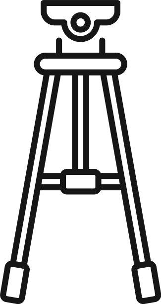 工作室三脚架图标轮廓视频摄像机图片下载