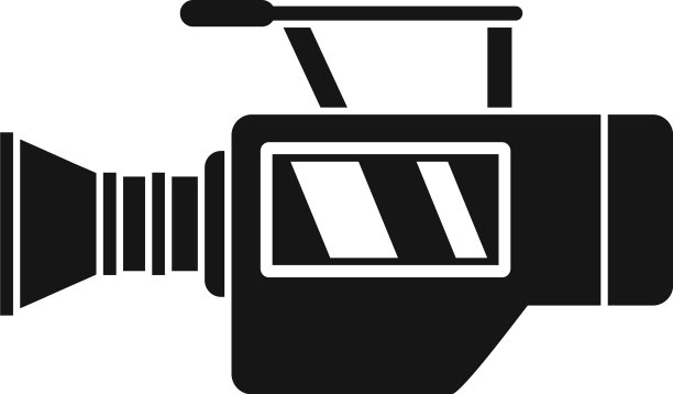 摄像机图标简单的电视摄像机图片下载