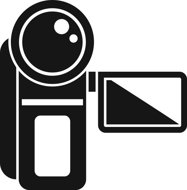 家庭摄像机图标简单的摄像机视频图片下载