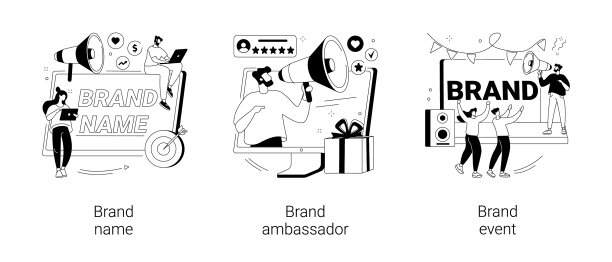 商业信誉建设的抽象概念图片下载