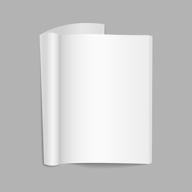 设置空白杂志封面书小册子小册子图片下载