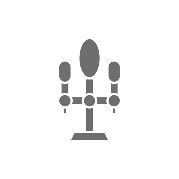 啤酒分配器酒精点击灰色图标图片下载