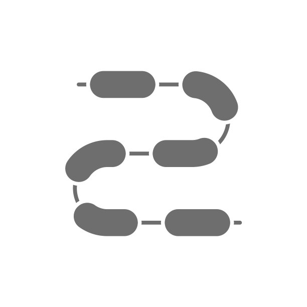 巴伐利亚香肠灰色图标孤立在白色上图片下载