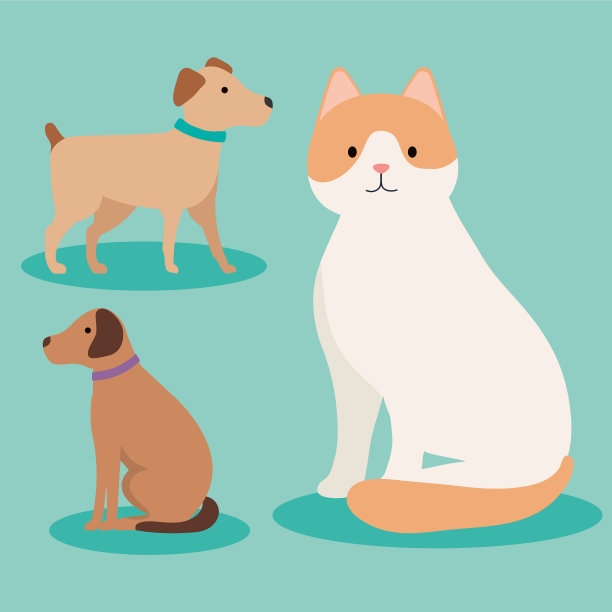 三个吉祥物佣人图片下载