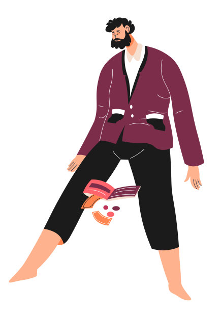 穷男人带着空钱包破了男人的性格图片下载