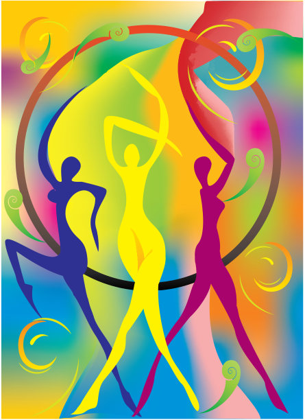 三个女人在移动图片下载