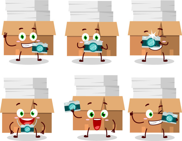 摄影师专业表情与办公图片下载