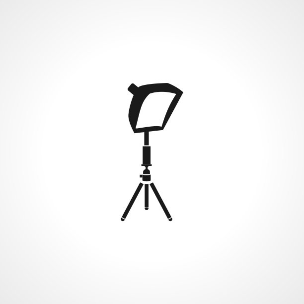 聚光灯图标聚光灯孤立的简单图标图片下载