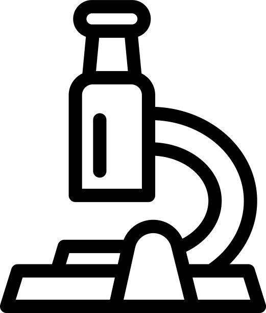显微镜细胞轮廓图标图片下载